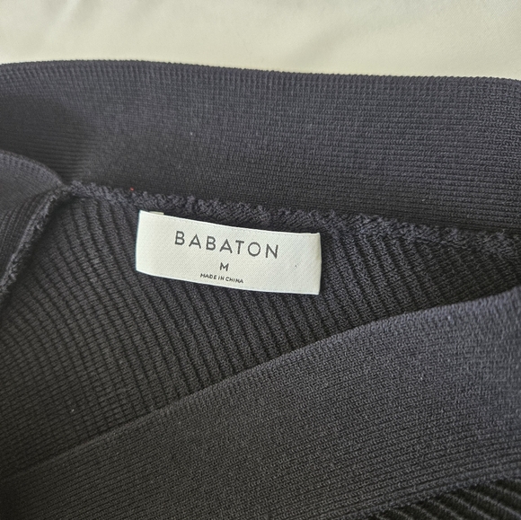 Aritzia Babaton Sculpt Knit Black Bandage Dress Size Medium - Picture 4 of 5